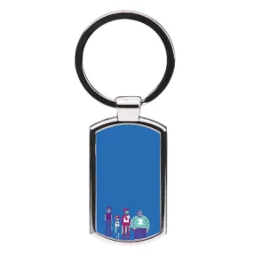 2,5,7 Luxury Keyring