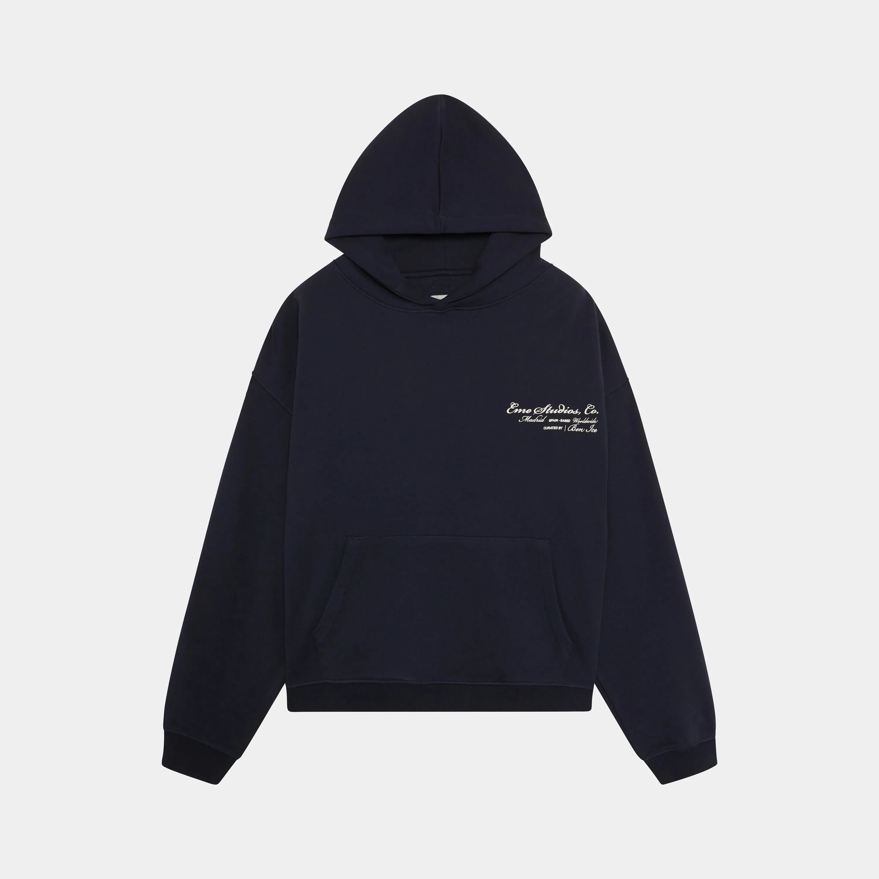 5135 Navy Oversized Hoodie