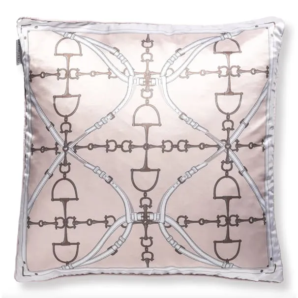 Adamsbro Apricot Luxury Bite Cushion Silk 55 cm x 55 cm