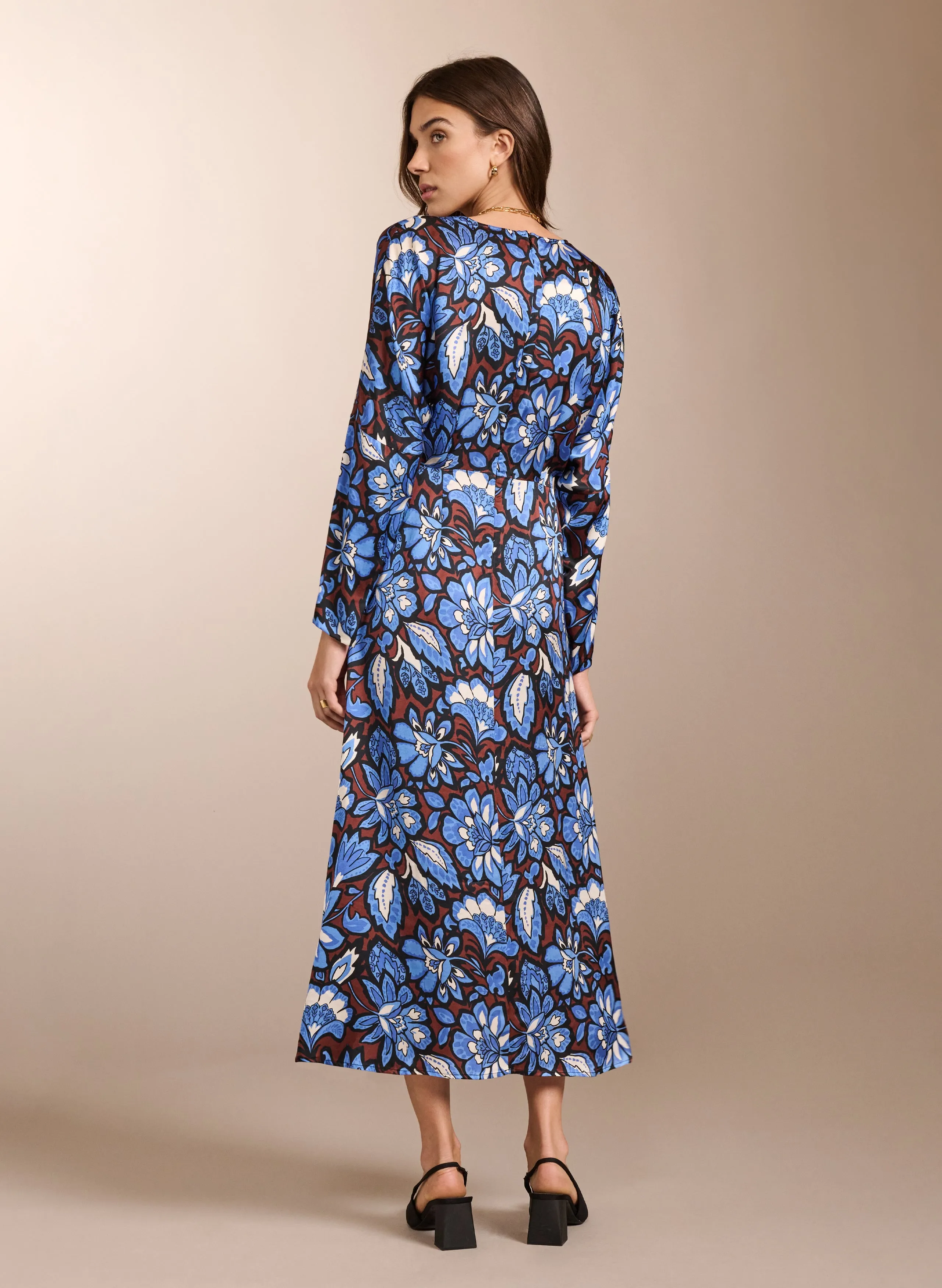 Arabella Printed Tea Dress