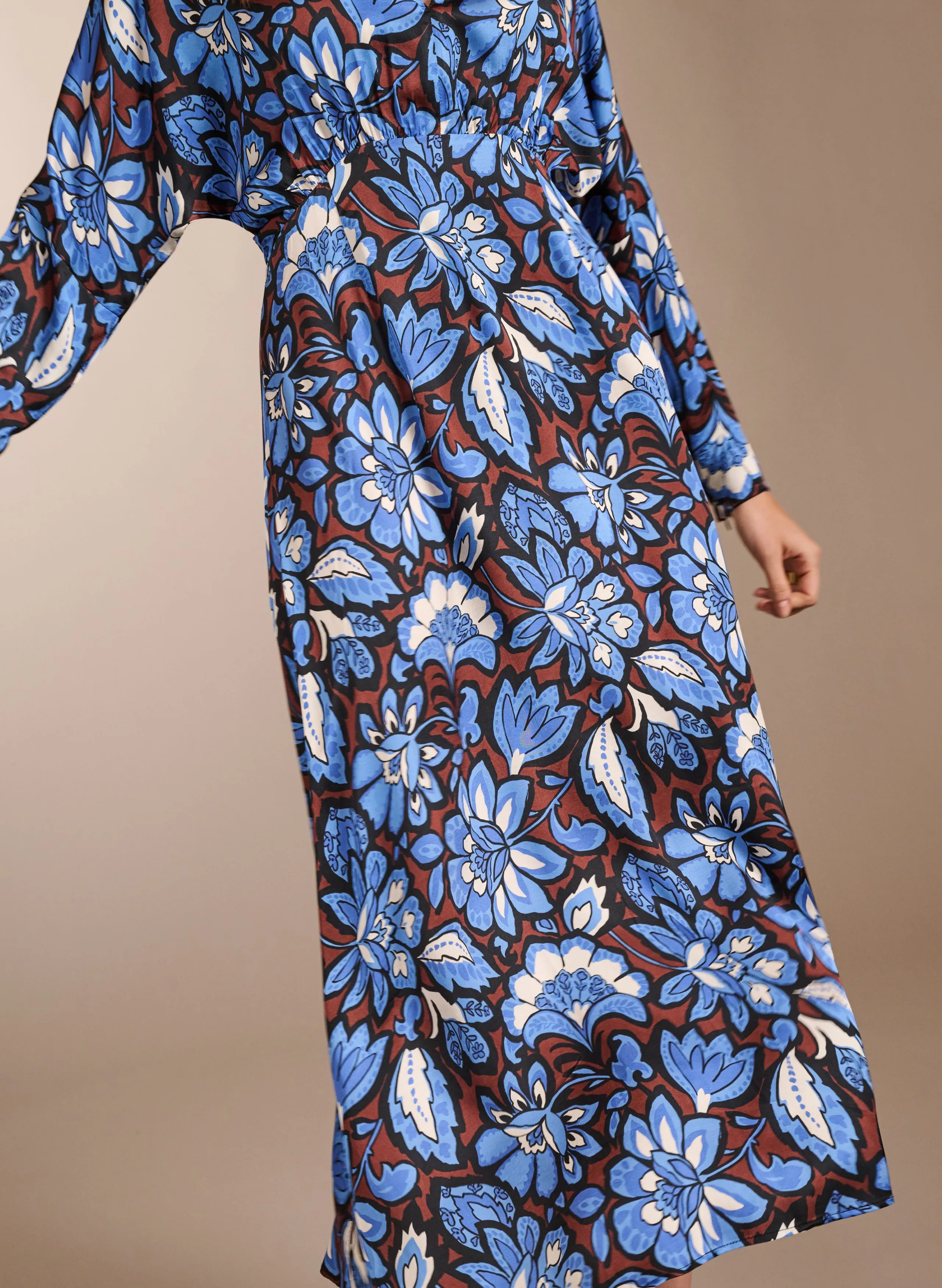 Arabella Printed Tea Dress