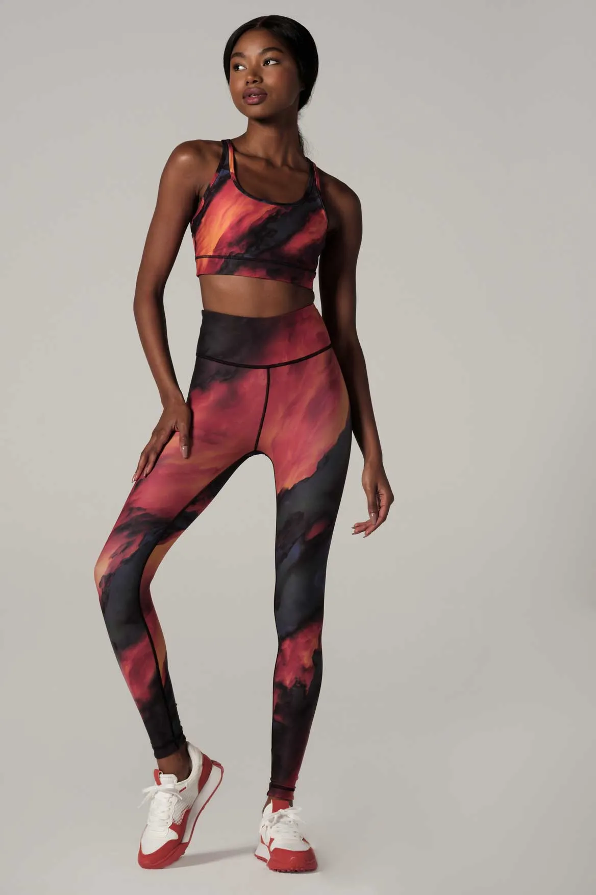 Aria Reversible Legging Nebula Cloud