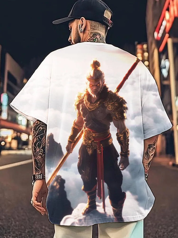 Artistic Wukong Printed Tee