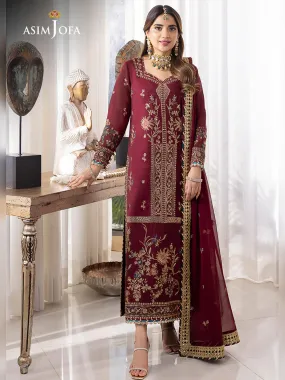 Asim Jofa "Jhil Mil" Luxury Ready-to-Wear Suit (AJJM-10)