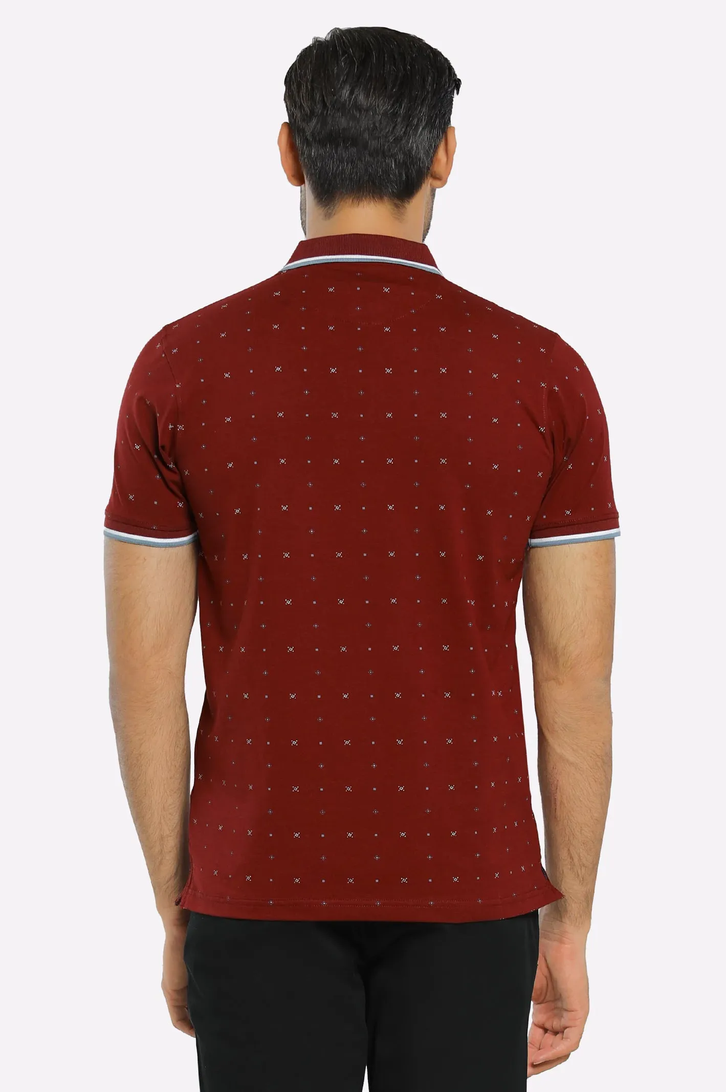 Bargundi Printed Polo