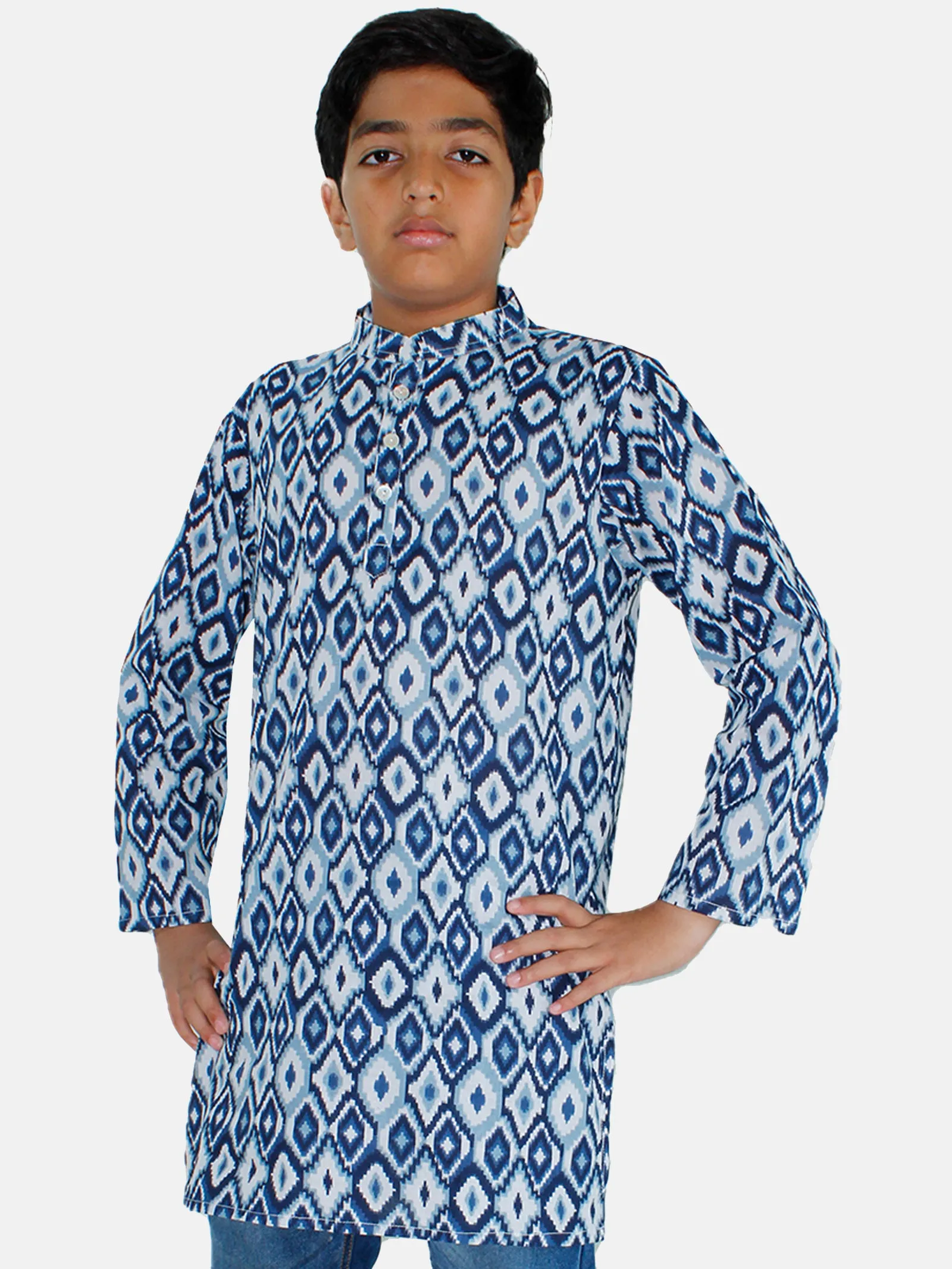 Boys Printed Kurta