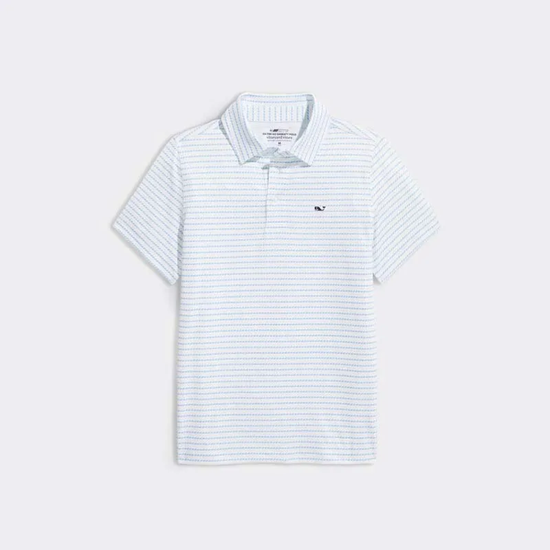 Boys Printed Sankaty Polo