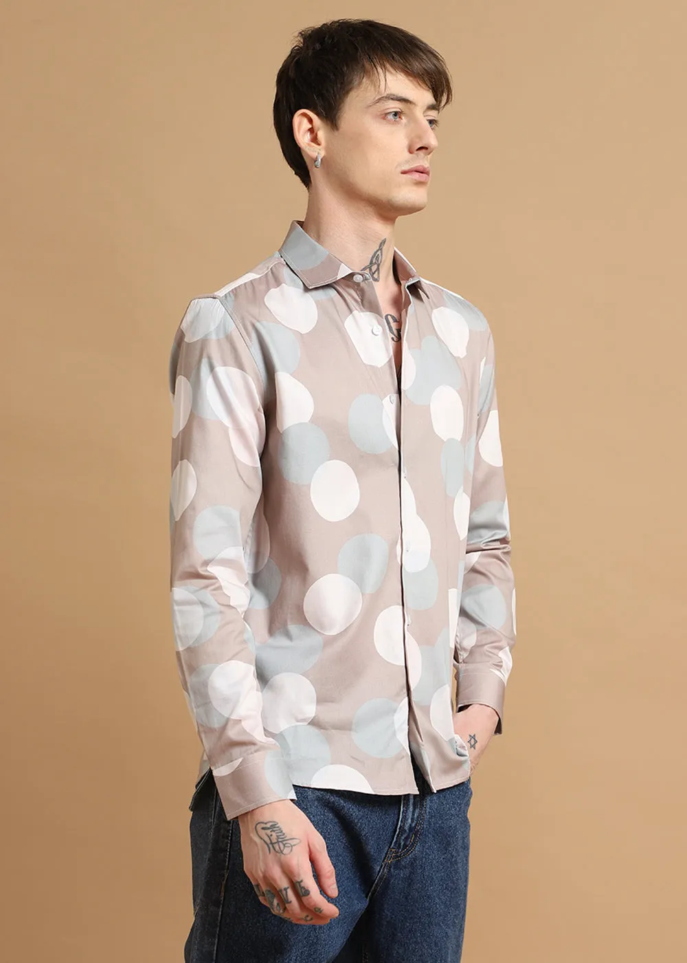 Circle Printed Shirt