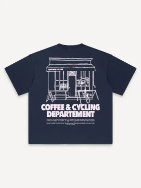 Coffee & Cycling Oversized T-Shirt