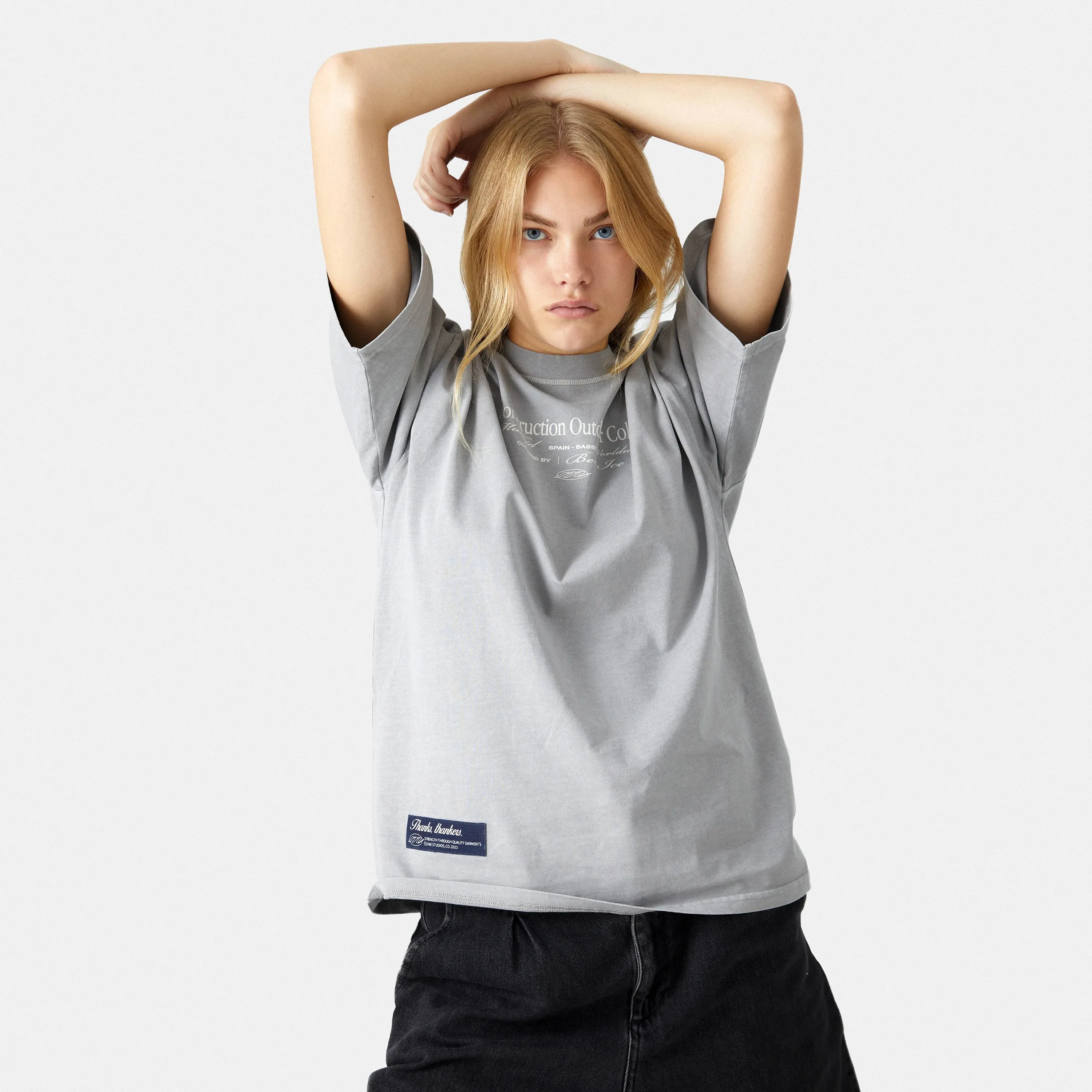 Construction Stone Oversized Tee