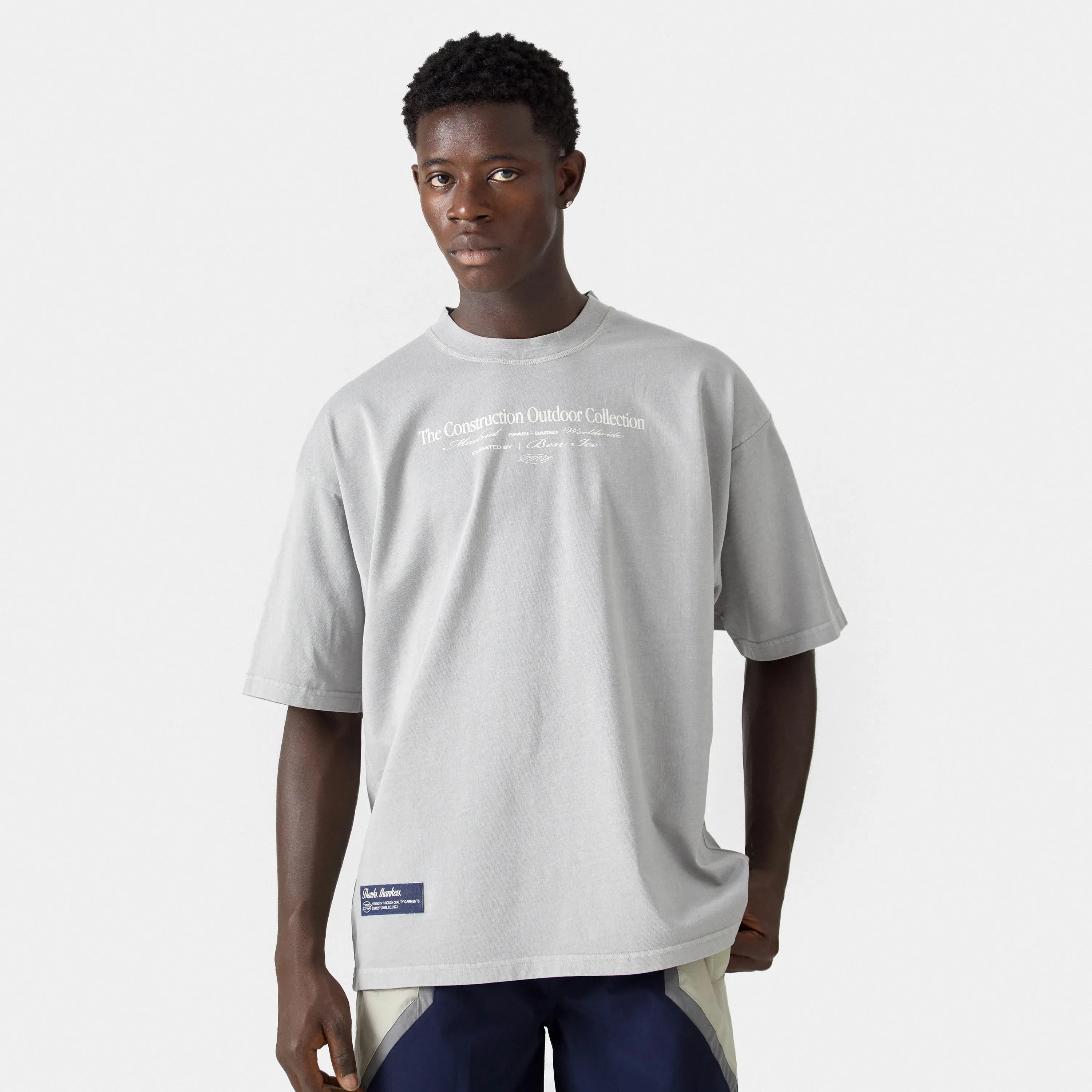 Construction Stone Oversized Tee