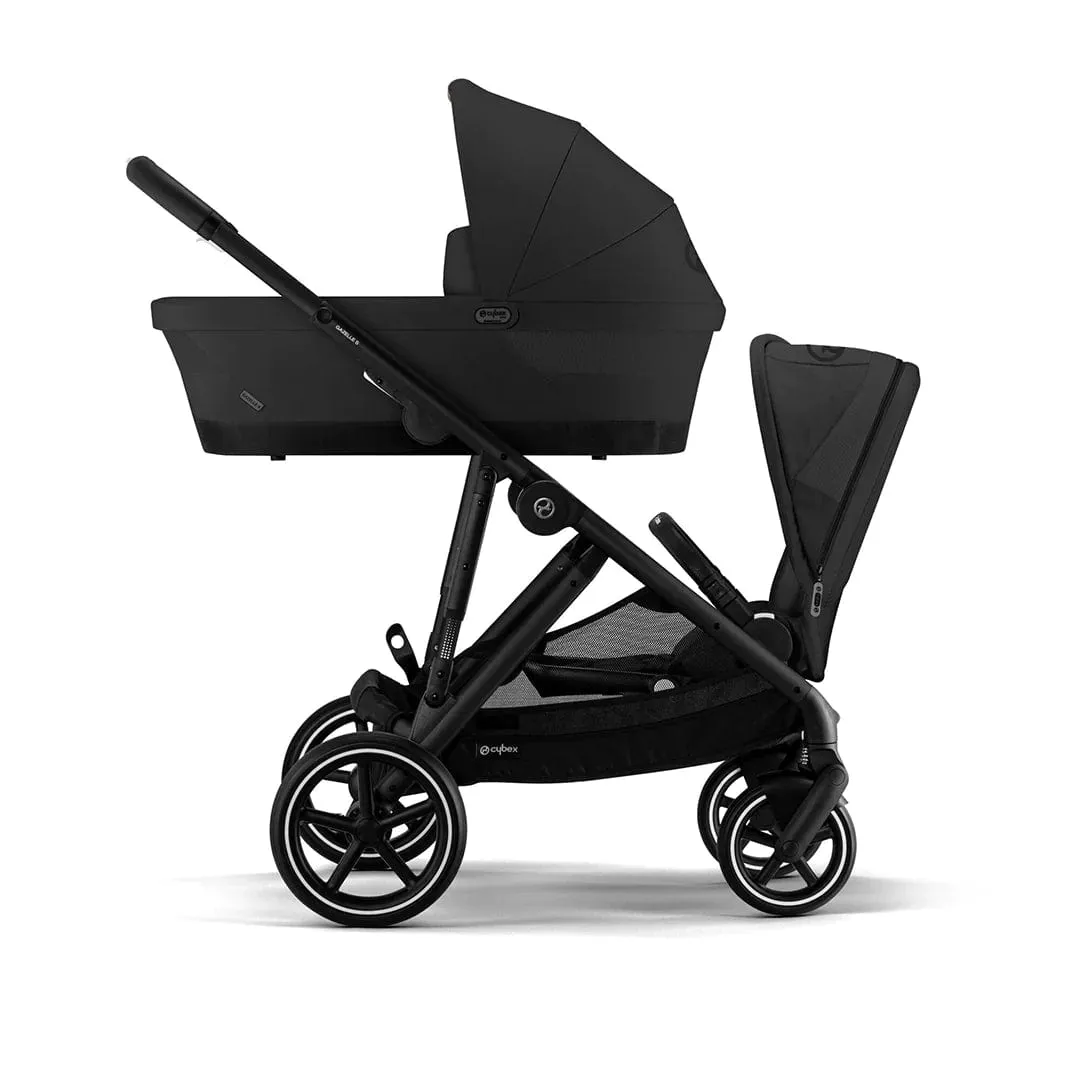 Cybex Gazelle S Luxury Bundle - Black / Moon Black