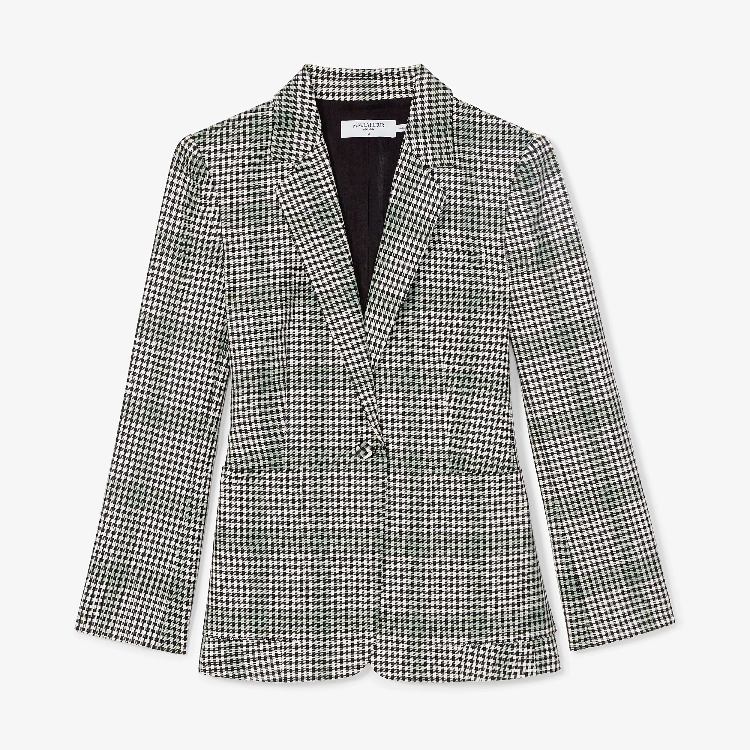 Dolly Jacket - Check Plaid Sharkskin :: Multi