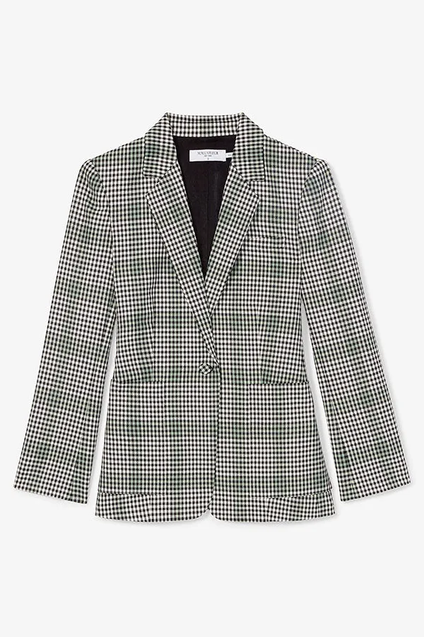 Dolly Jacket - Check Plaid Sharkskin :: Multi