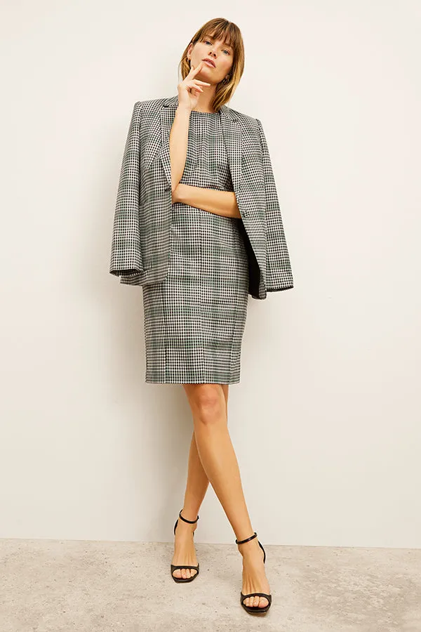 Dolly Jacket - Check Plaid Sharkskin :: Multi