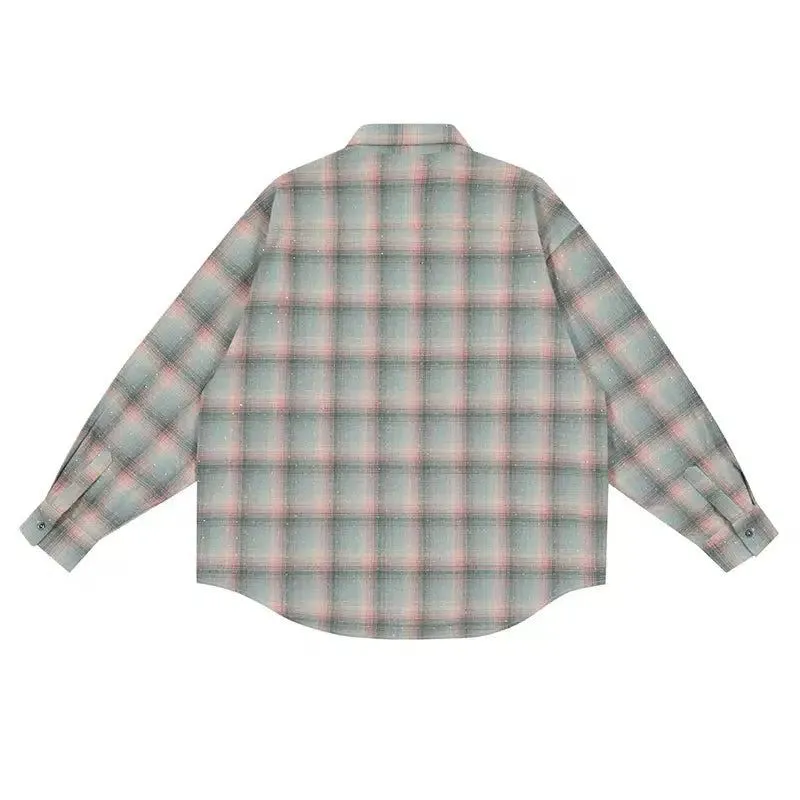 Dust Plaid Buttoned Shirt