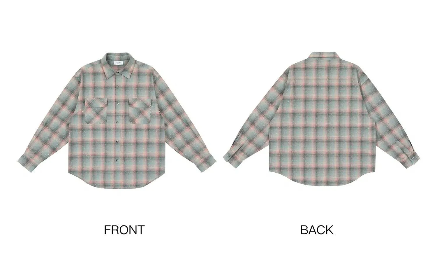 Dust Plaid Buttoned Shirt