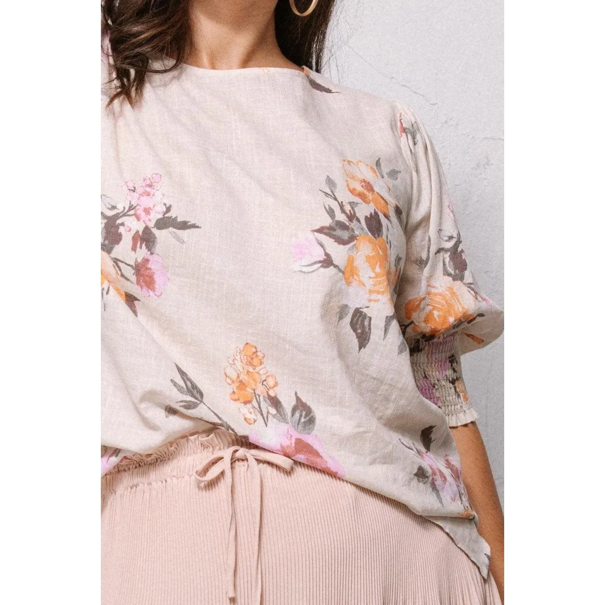 Floral Printed Woven Blouse