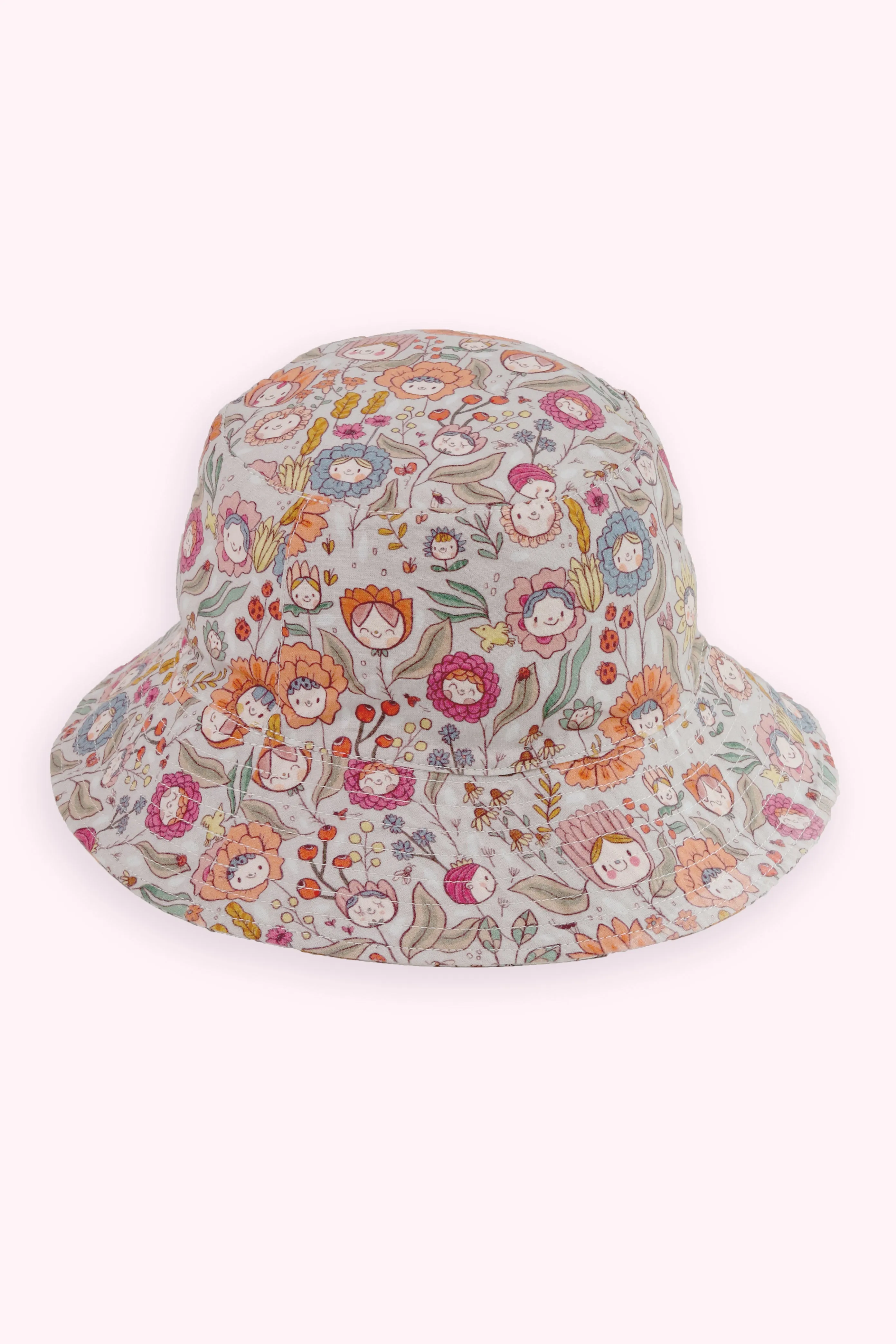 Floral Reversible Bucket Hat