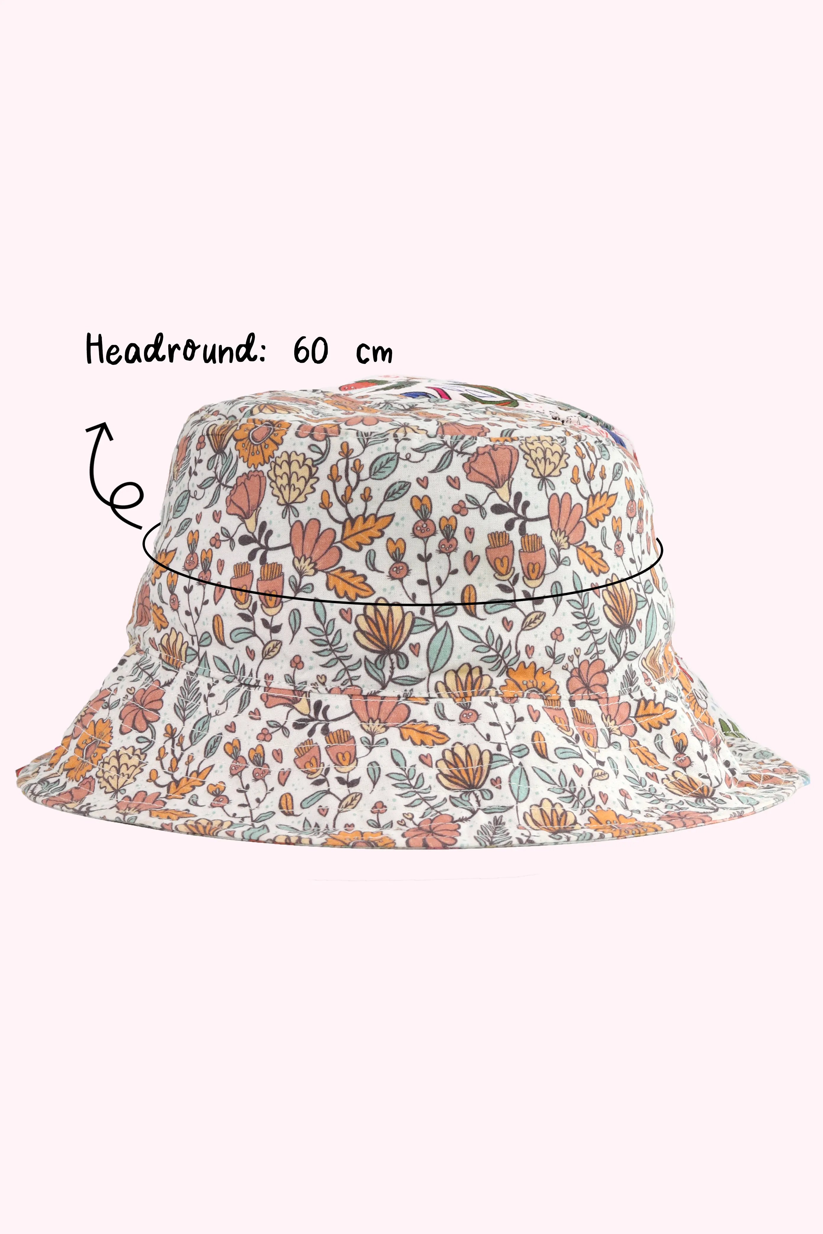 Floral Reversible Bucket Hat