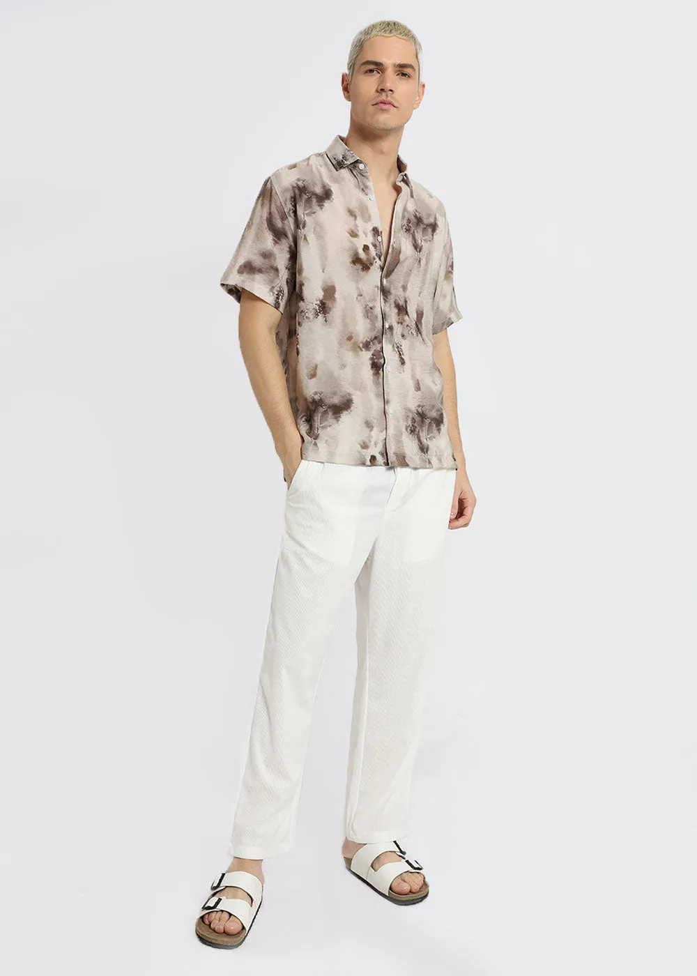 Floral Wash Printed Shirt