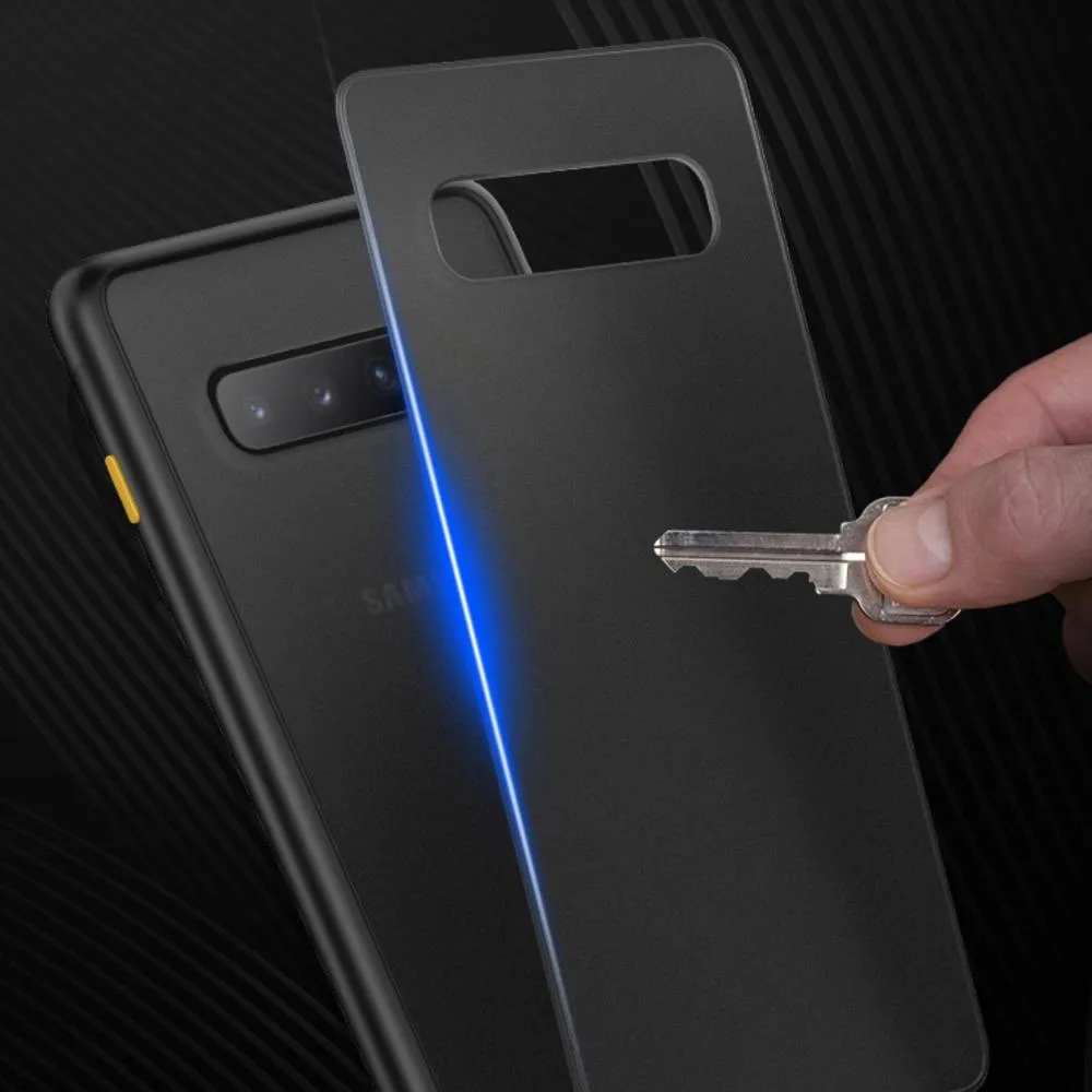 Galaxy S10 Plus Luxury Shockproof Matte Finish Case