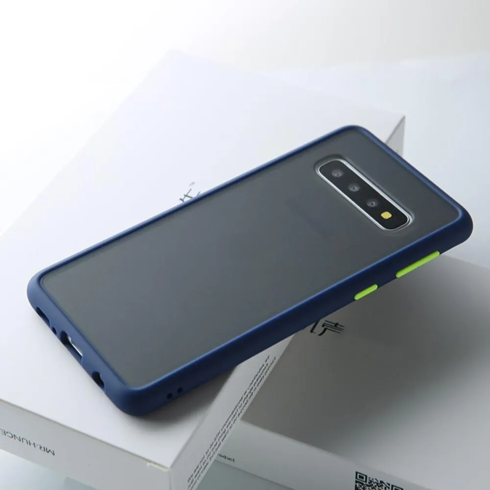 Galaxy S10 Plus Luxury Shockproof Matte Finish Case