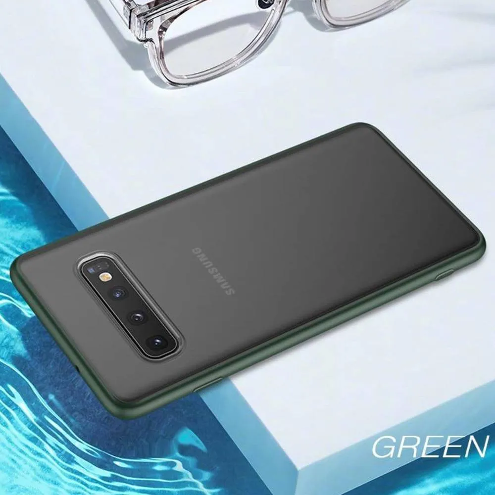 Galaxy S10 Plus Luxury Shockproof Matte Finish Case