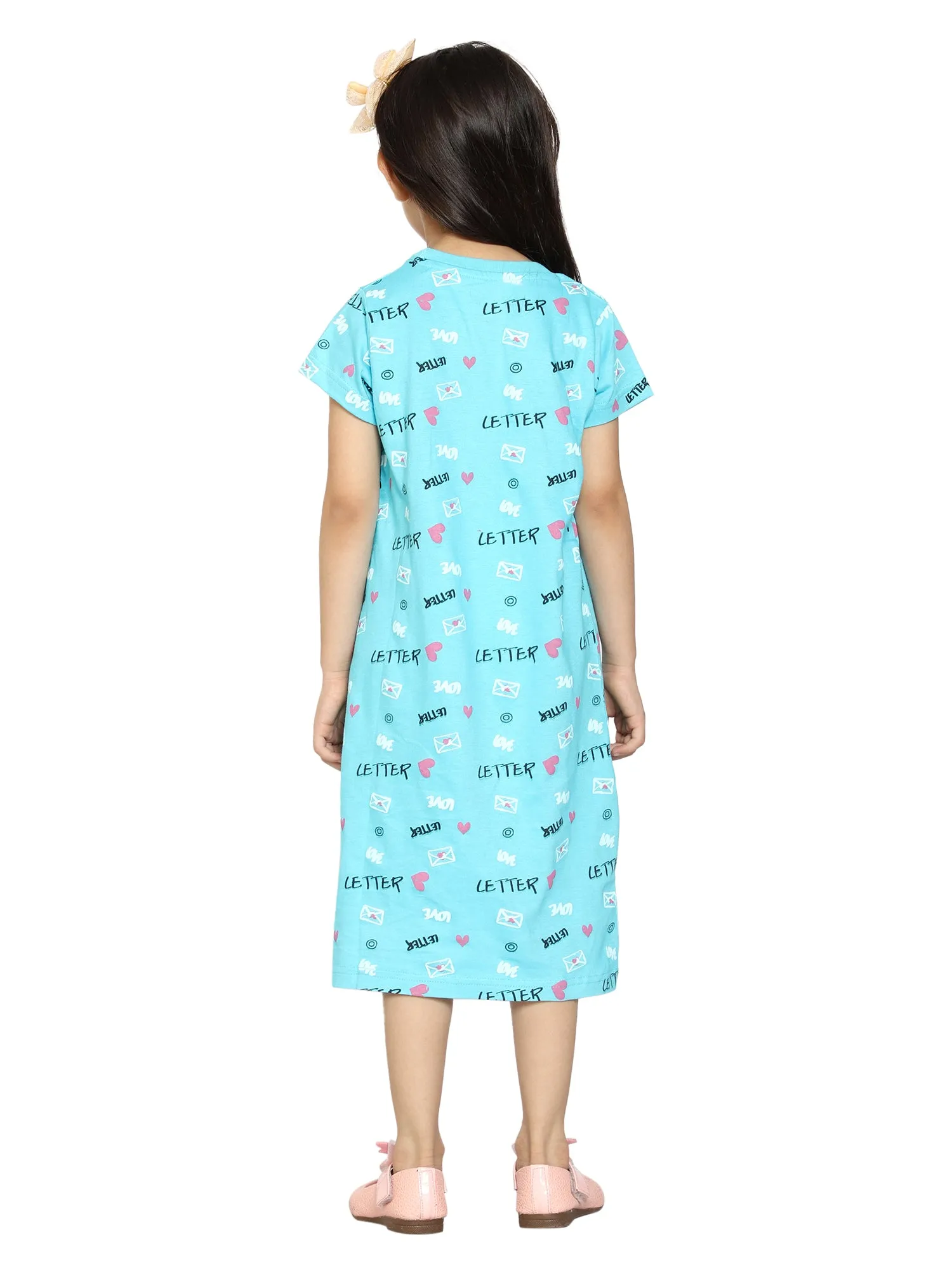 Girl's Printed Night Dress