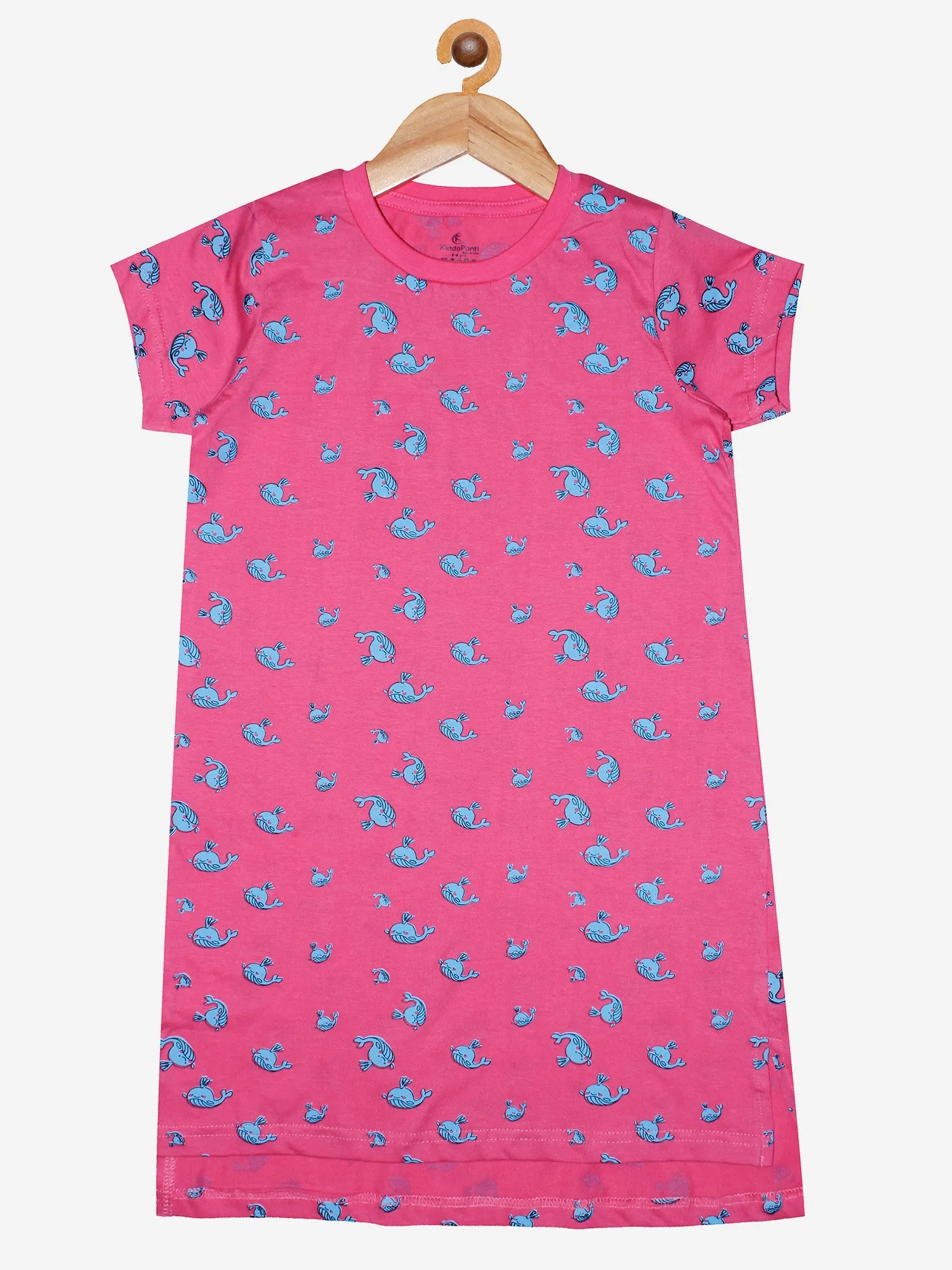 Girl's Printed Night Dress