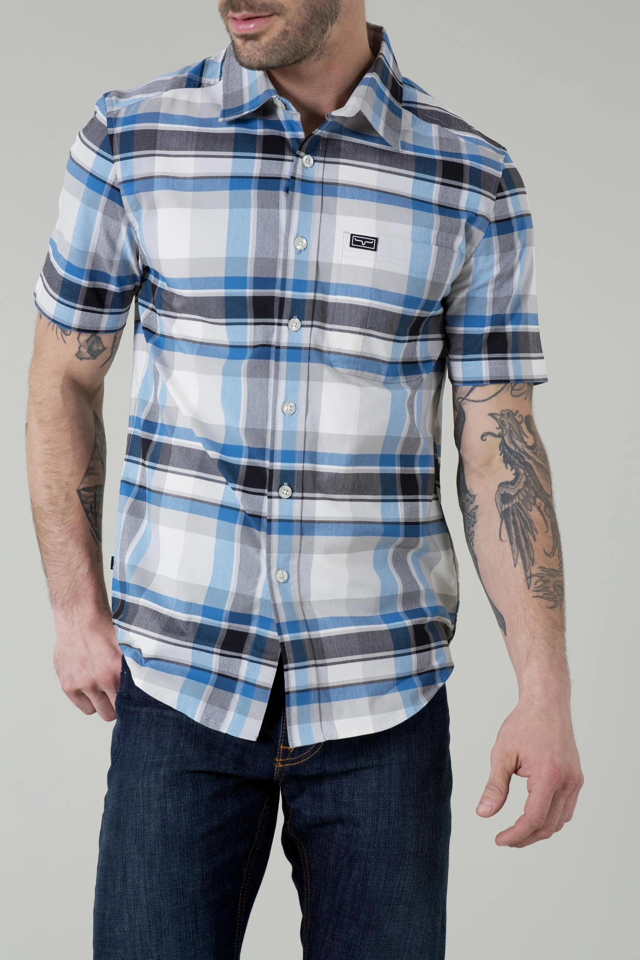 Grande Plaid Dress Shirt