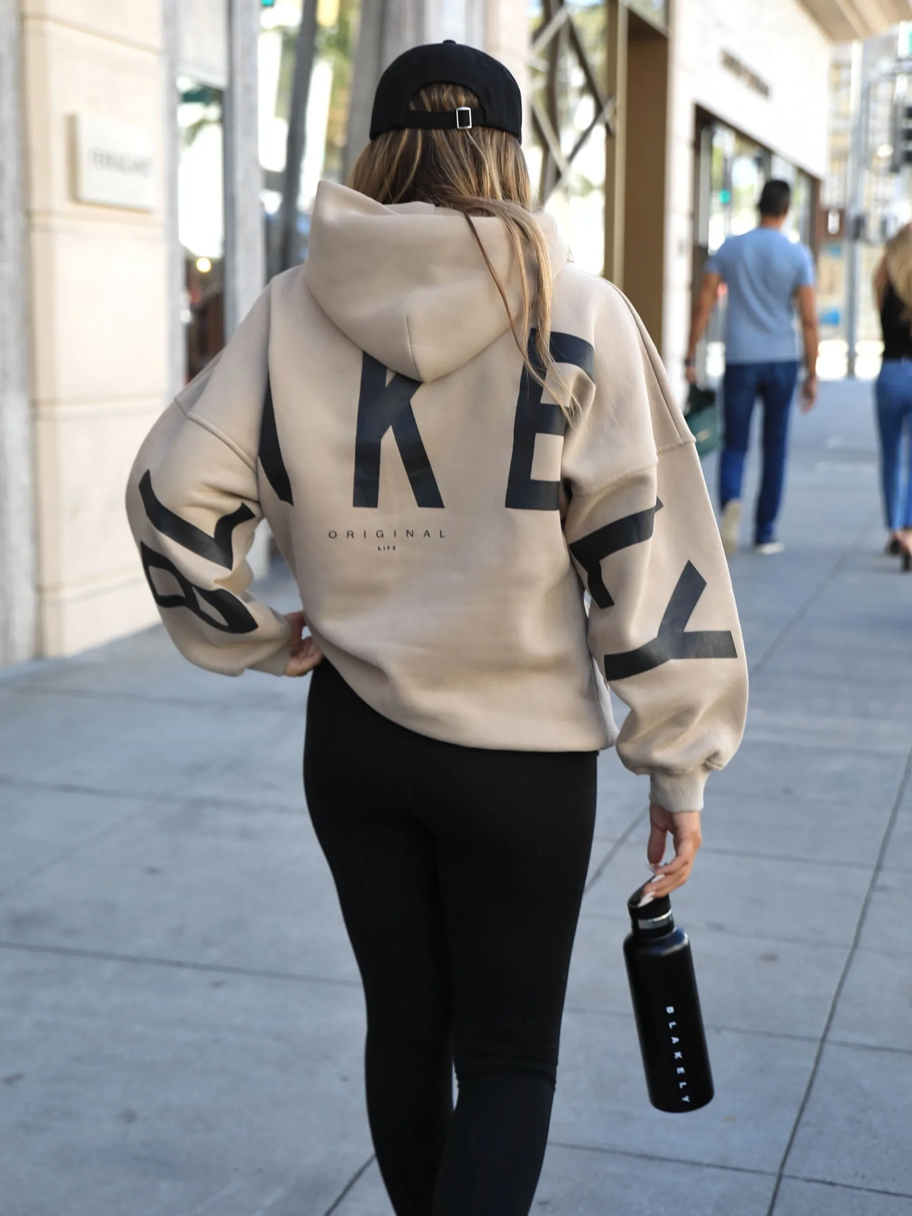 Isabel Oversized Hoodie - Tan