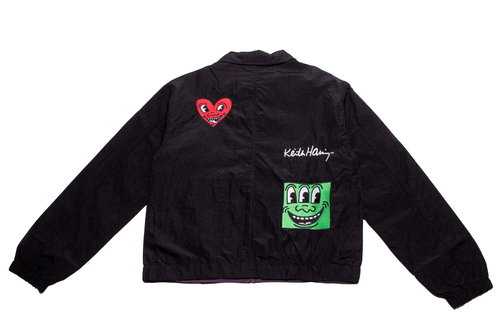 Jungles Jungles Haring Reversible Jacket "Black"