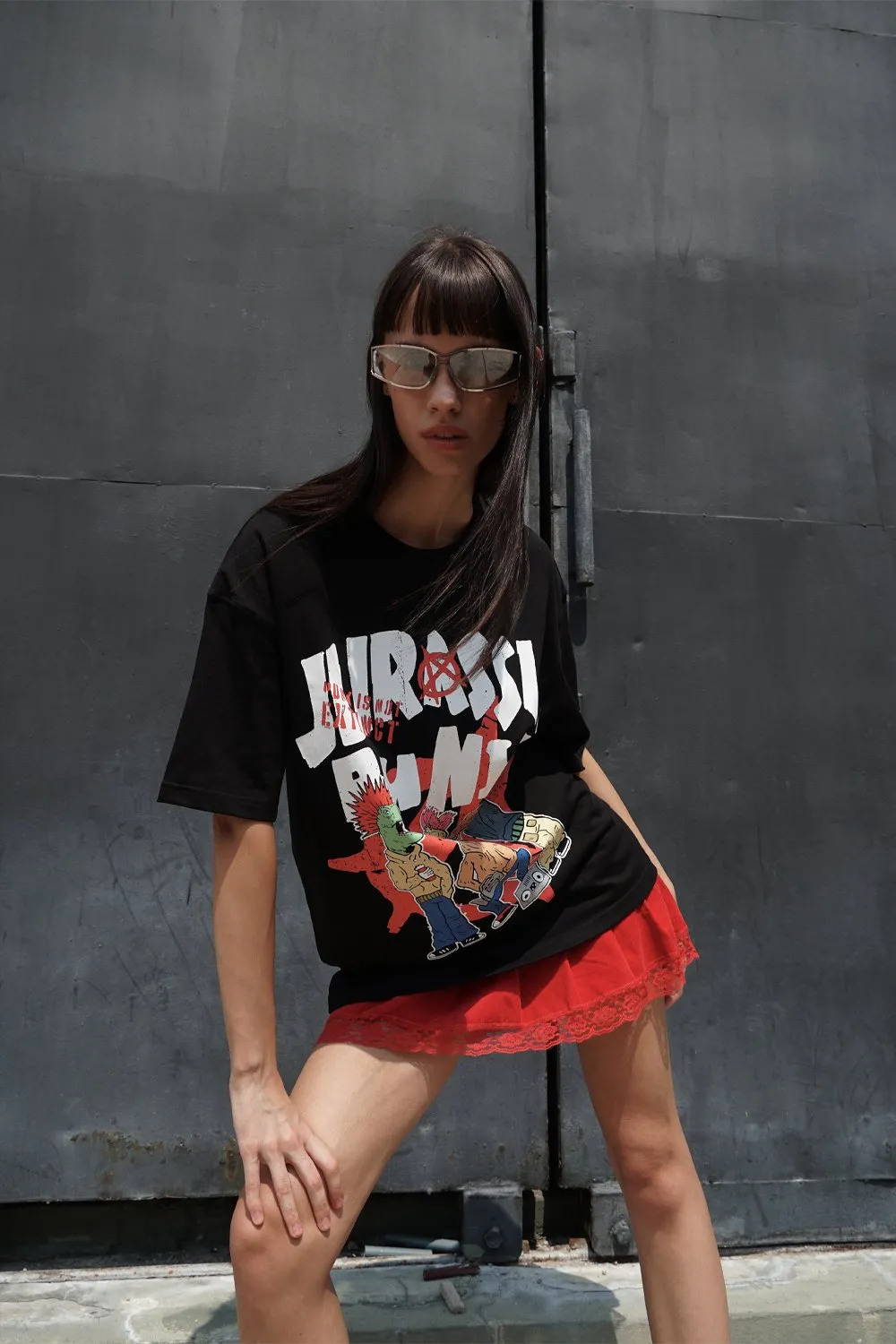 Jurassic Punk Oversized T-shirt