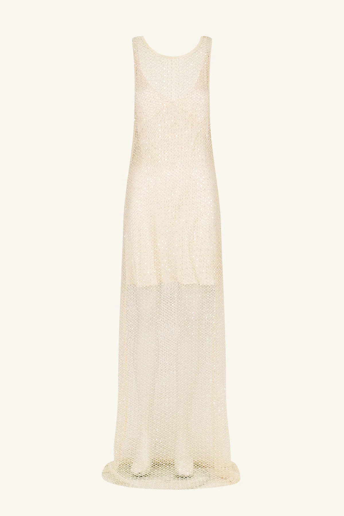 KIARA SHEER TANK MAXI DRESS