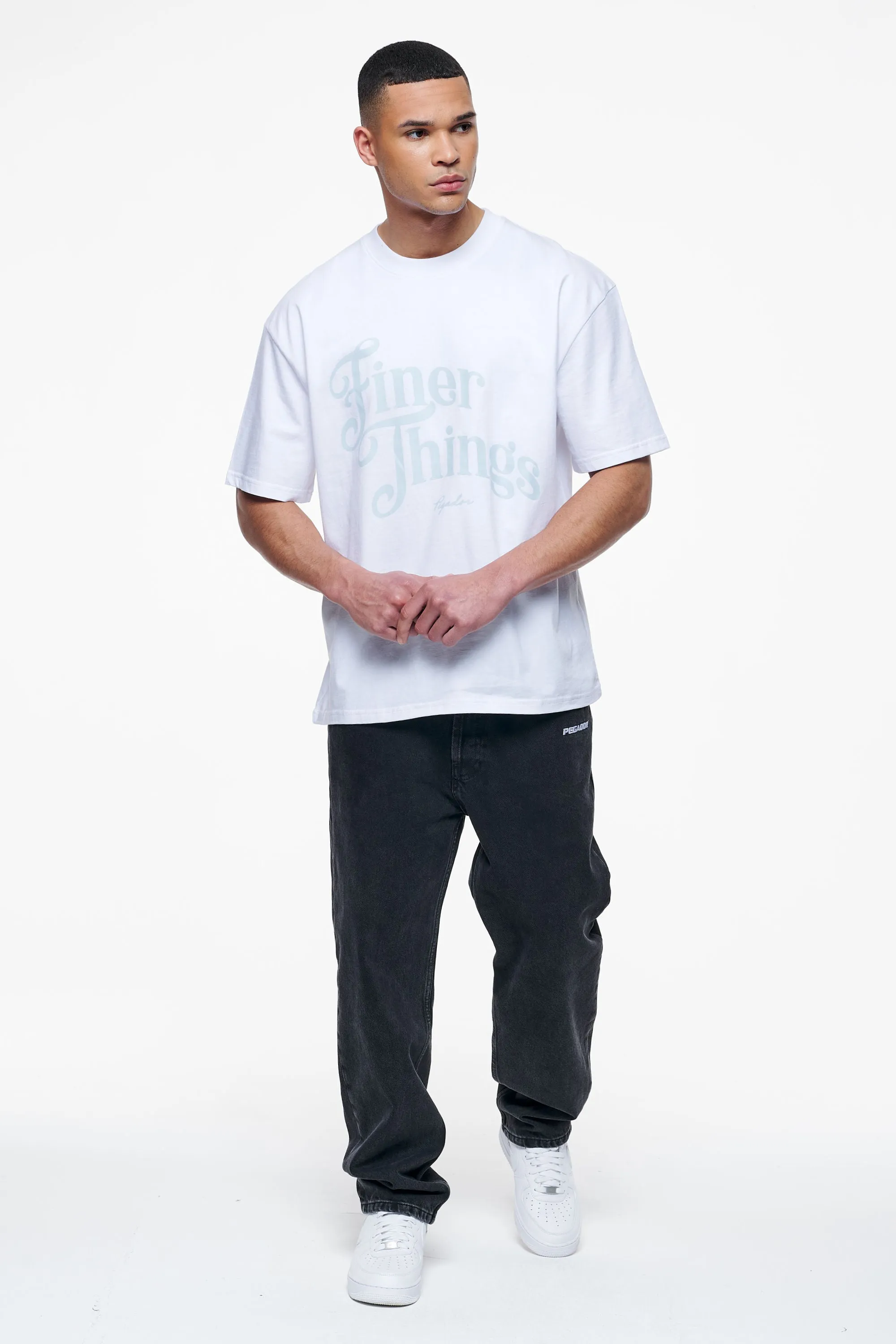 Kirk Oversized Tee White