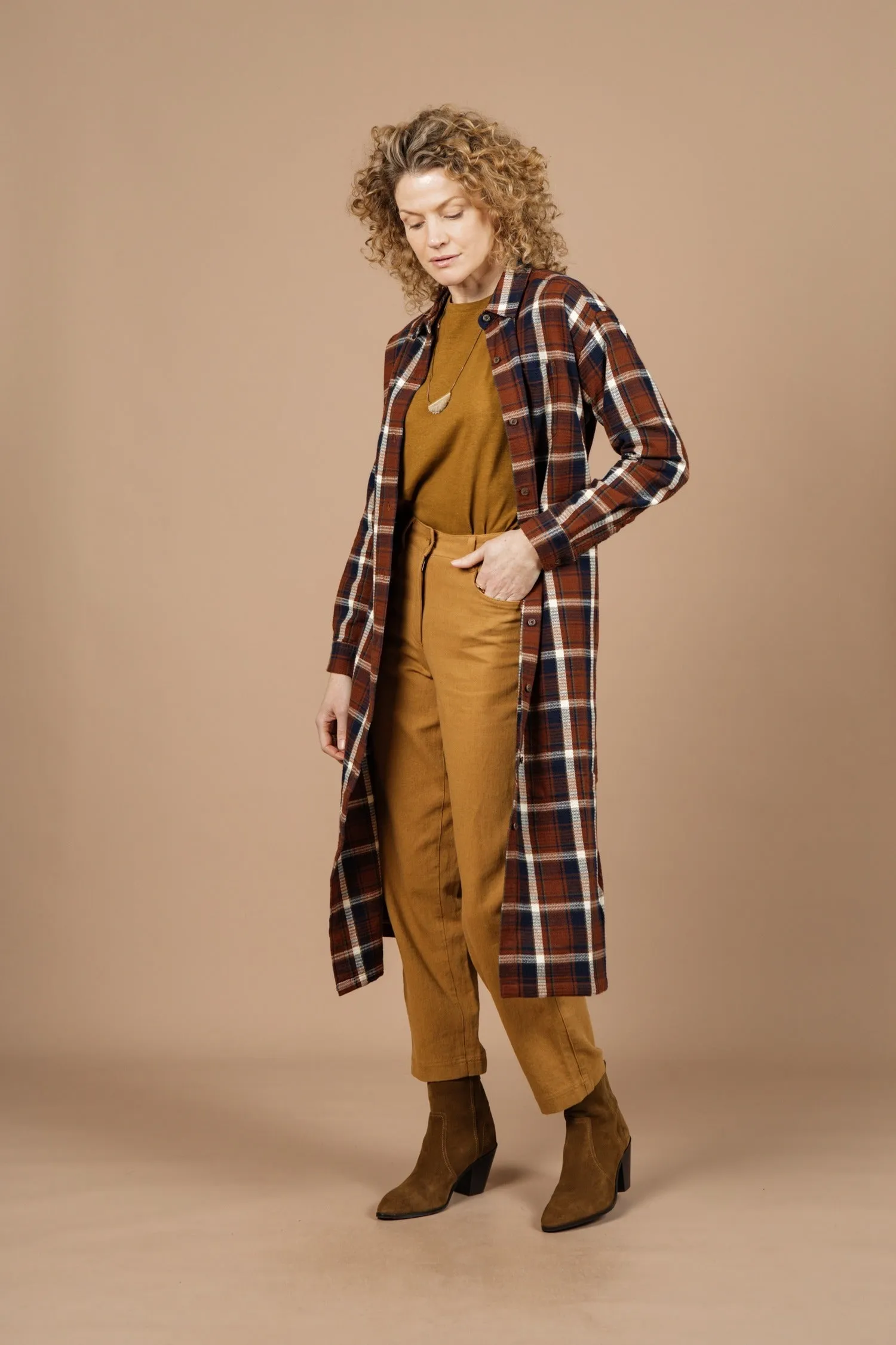 Lancaster Shirt Dress / Echo Ridge Plaid