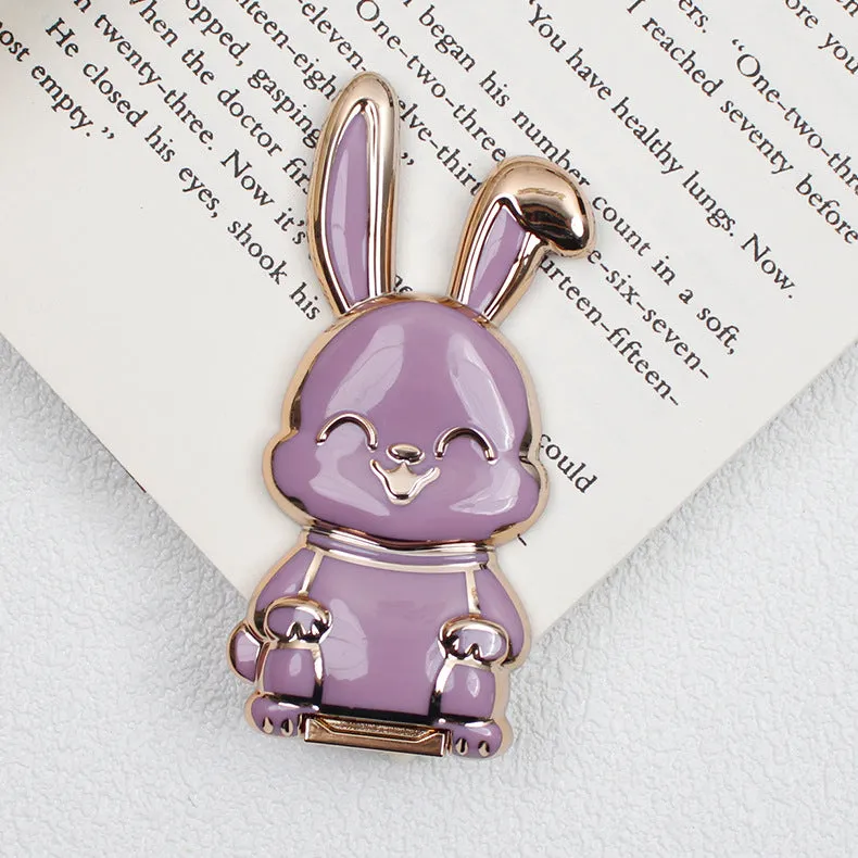 Luxury Plating Bunny Phone Gripper