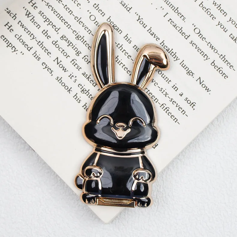 Luxury Plating Bunny Phone Gripper