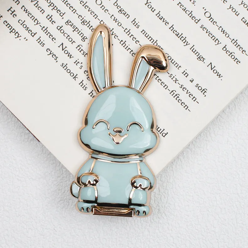 Luxury Plating Bunny Phone Gripper