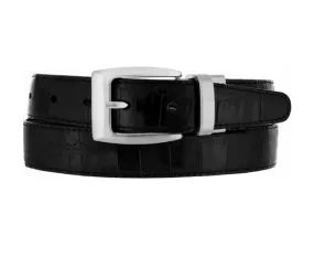 Men's Brighton | Reversible Croco Belt | Black