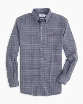 Men's Flannel Plaid Long Sleeve Sportshirt