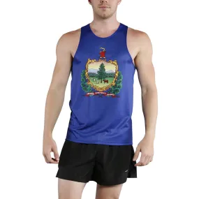 Men's Printed Singlet- Vernmont