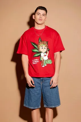 No Drug Oversized T-shirt