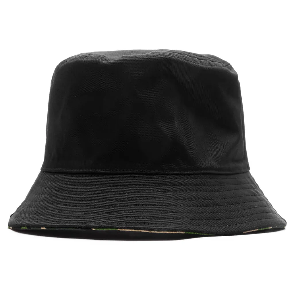 One Point Reversible Hat - Black