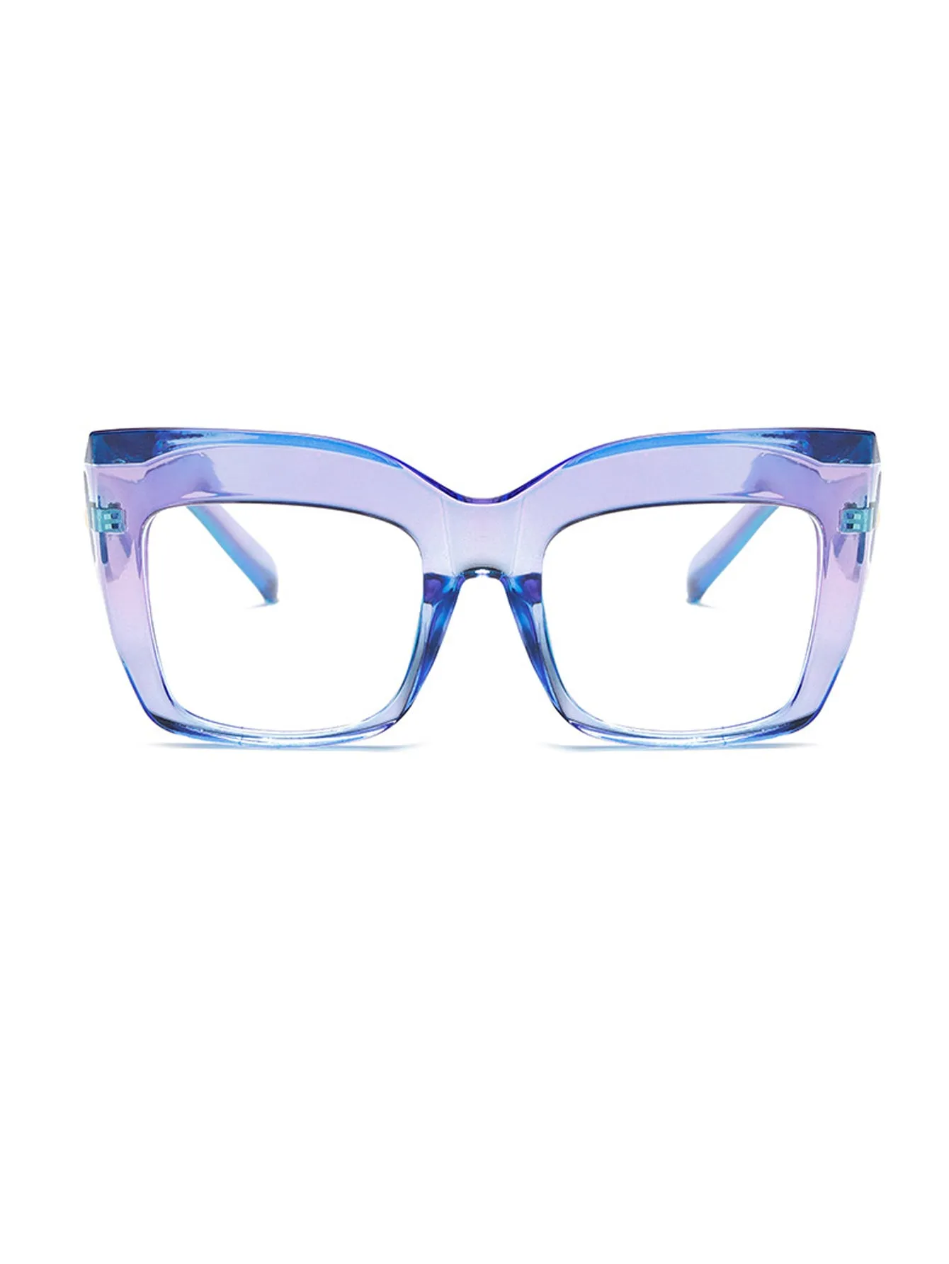 Oversized Frame Eyeglasses