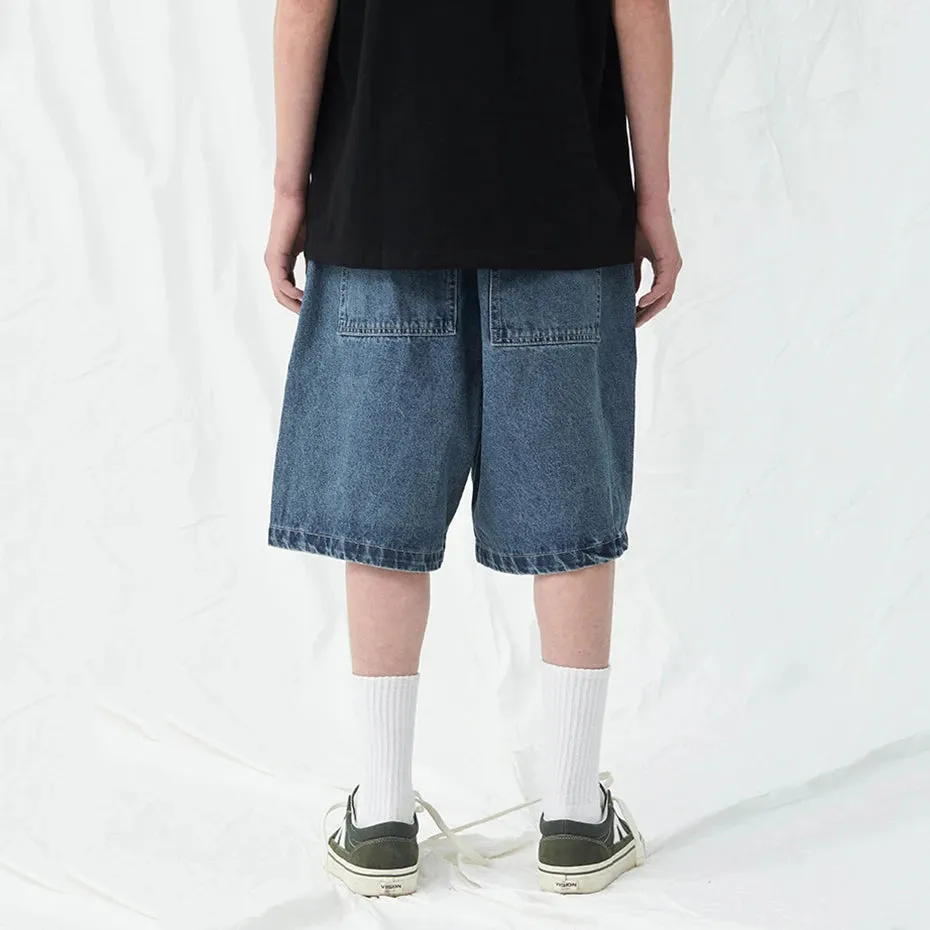 Oversized Knee Length Jorts