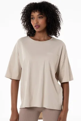 Oversized T-Shirt _ 144177 _ Stone