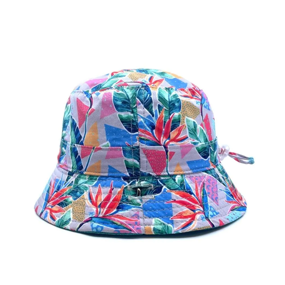 PARADISE REVERSIBLE BUCKET HAT - 4 Sizes