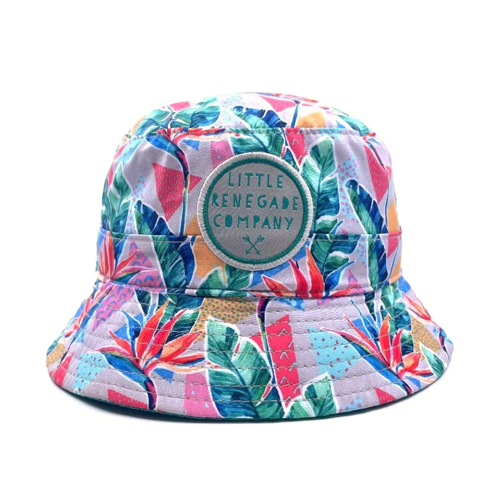 PARADISE REVERSIBLE BUCKET HAT - 4 Sizes